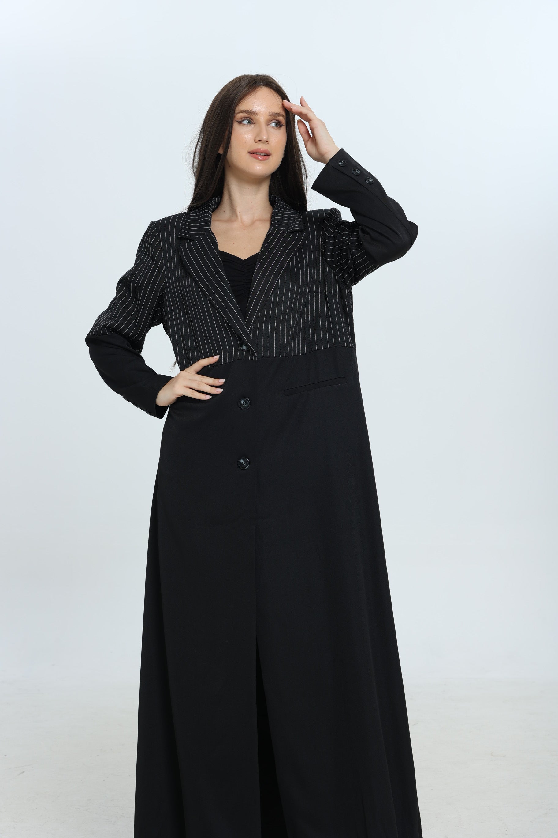 Black Duo Suit Abaya